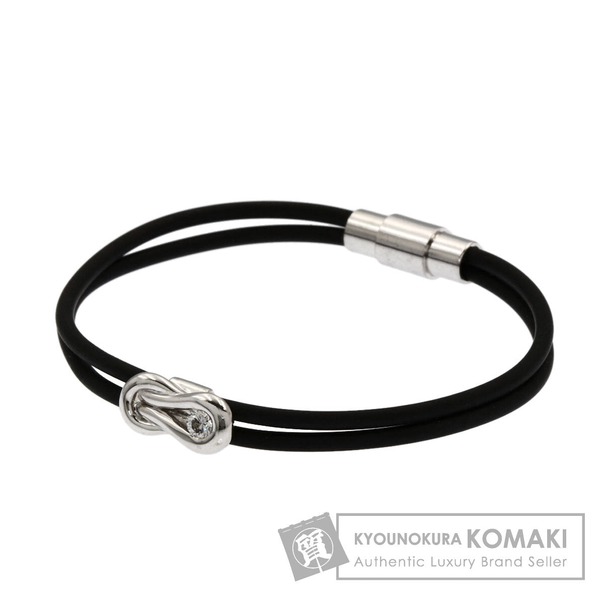 FOREVERMARK Encoreia Diamond Bracelet K18 White Gold Ladies [Used]