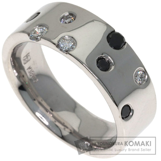 0.35ct Kinoshita Pearl Diamond Ring K18 White Gold 9.8g　Ladies