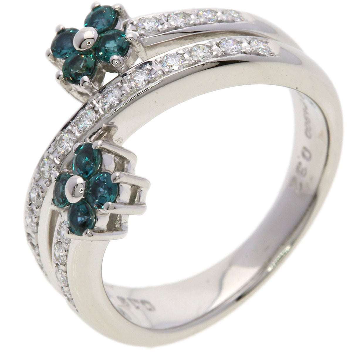 TASAKI Diamond Alexandrite Ring Platinum PT900 Ladies [Used]