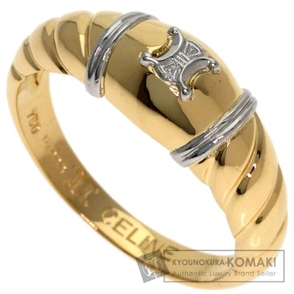 CELINE Triomphe Ring Platinum PT900 18K Pink GoldLadies [Used]