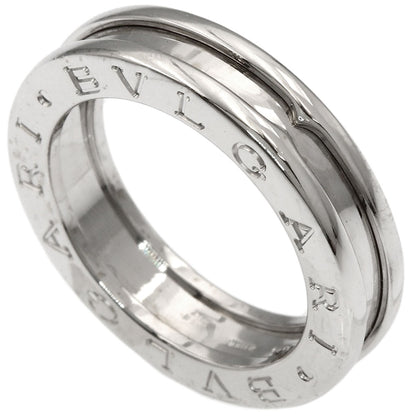 BVLGARI B.zero1 1 band #50 Ring K18 White Gold Ladies [Used]
