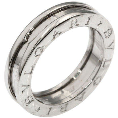 BVLGARI B.zero1 1 band #50 Ring K18 White Gold Ladies [Used]