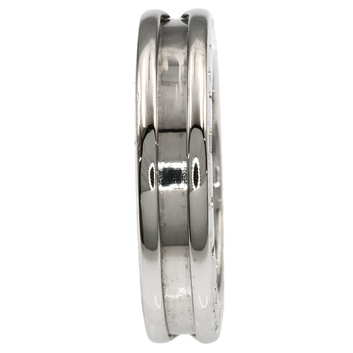 BVLGARI B.zero1 1 band #50 Ring K18 White Gold Ladies [Used]