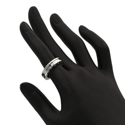 BVLGARI B.zero1 1 band #50 Ring K18 White Gold Ladies [Used]