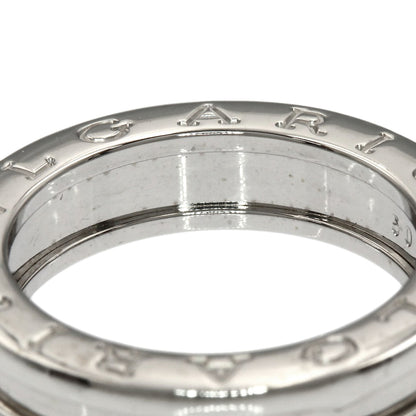 BVLGARI B.zero1 1 band #50 Ring K18 White Gold Ladies [Used]