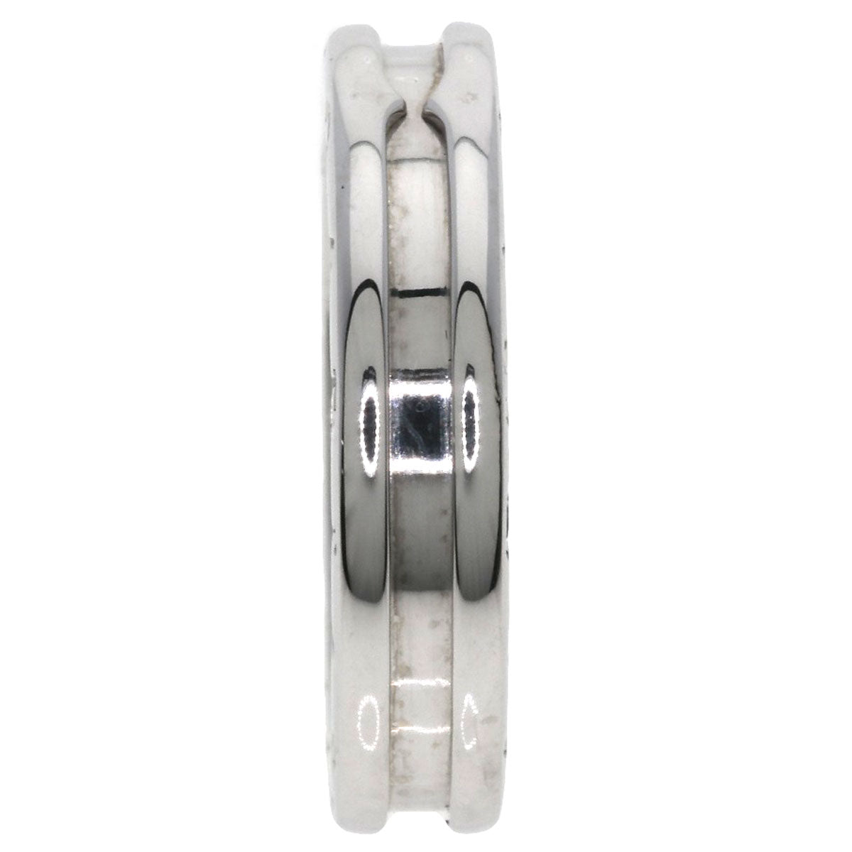 BVLGARI B.zero1 1 band #52 Ring K18 White Gold Ladies [Used]