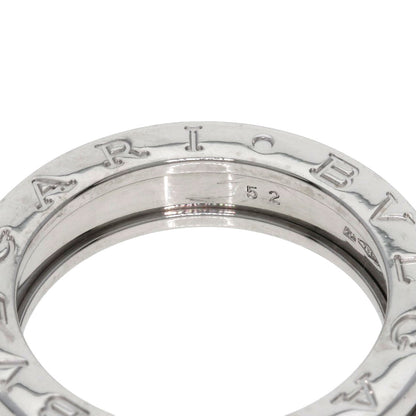 BVLGARI B.zero1 1 band #52 Ring K18 White Gold Ladies [Used]