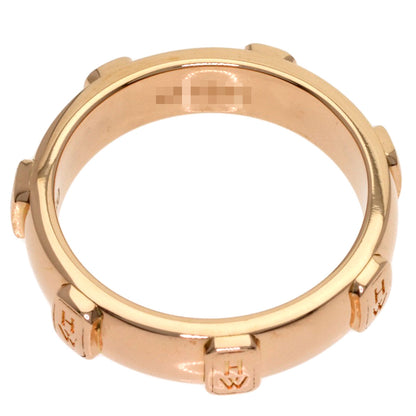 HARRY WINSTON HW logo 1P Diamond Ring K18 Pink Gold Ladies [Used]