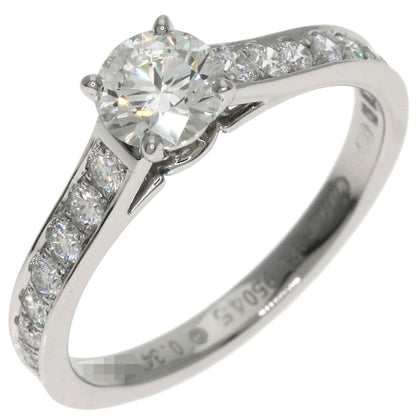 CARTIER Solitaire 1P Diamond #45 Ring Platinum PT950 Ladies [Used]