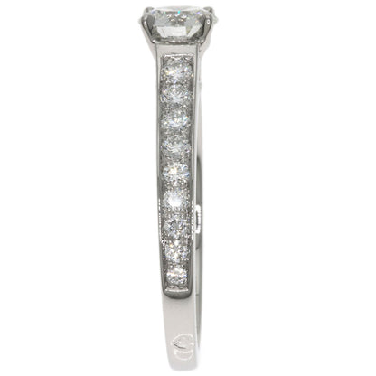 CARTIER Solitaire 1P Diamond #45 Ring Platinum PT950 Ladies [Used]