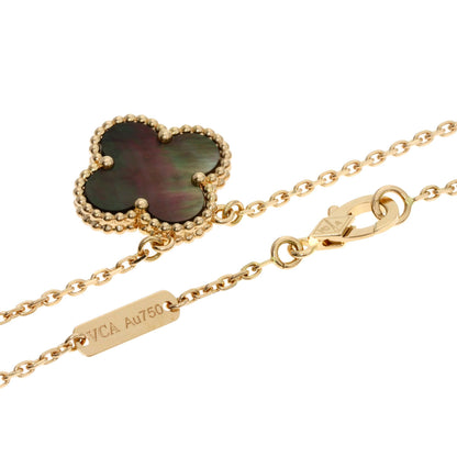 Van Cleef & Arpels Vintage alhambra Necklace K18 Pink Gold Ladies [Used]