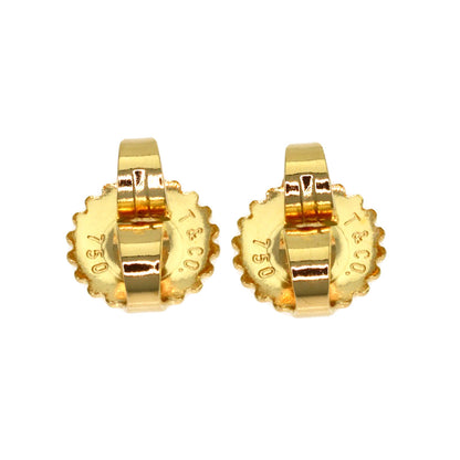TIFFANY&Co. Kiss Around Pearl Pearl earring K18 Yellow Gold Ladies [Used]