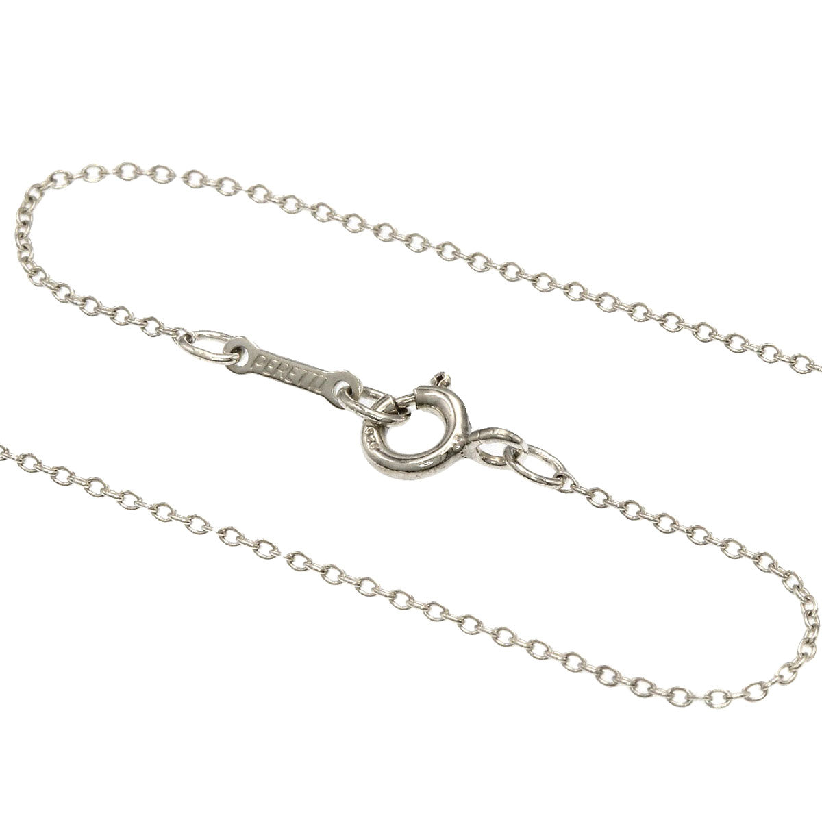 TIFFANY&Co. teardrop Necklace Silver Ladies [Used]