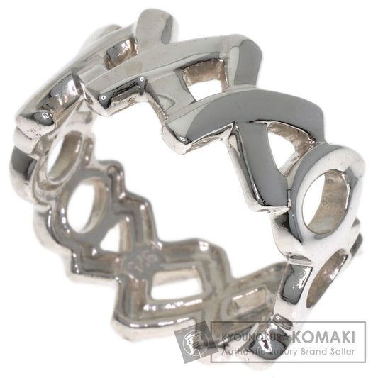TIFFANY&Co. Love & kiss Ring Silver Ladies [Used]