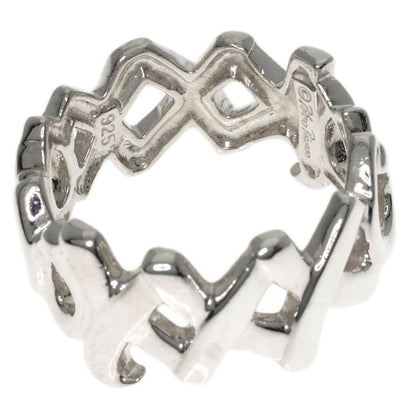 TIFFANY&Co. Love & kiss Ring Silver Ladies [Used]