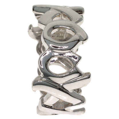 TIFFANY&Co. Love & kiss Ring Silver Ladies [Used]