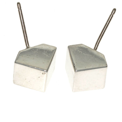 TIFFANY&Co. Cube earring Silver Ladies [Used]