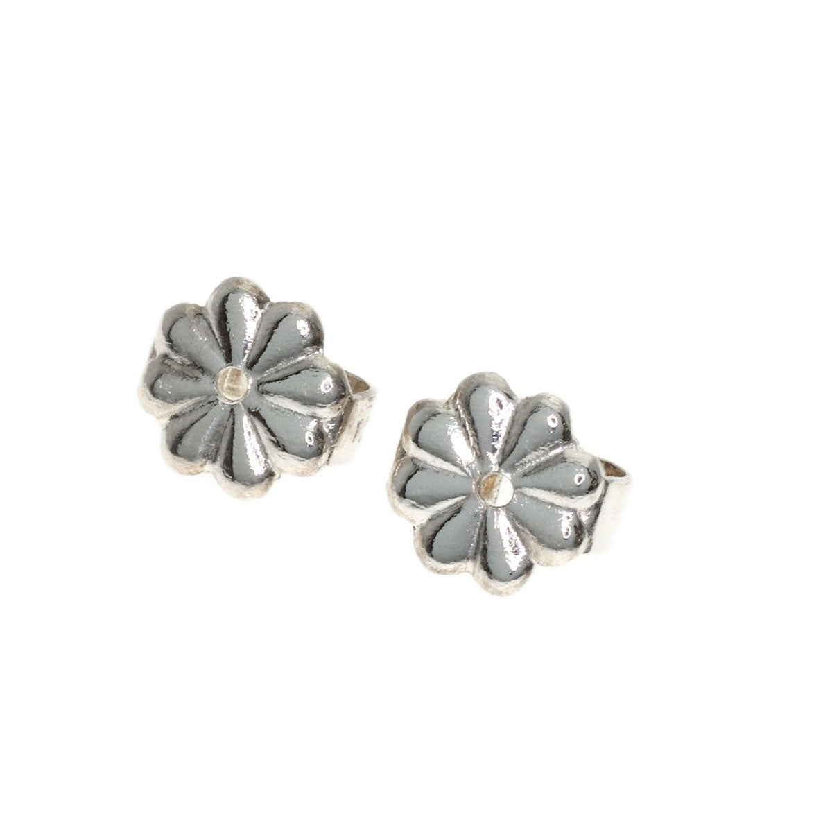 TIFFANY&Co. Open heart earring Silver Ladies [Used]