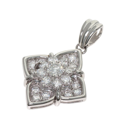 1ct Diamond Pendant top Platinum 5.2g　Ladies