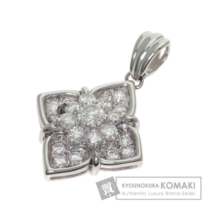 1ct Diamond Pendant top Platinum 5.2g　Ladies