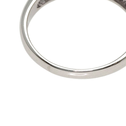 0.7ct Sapphire Diamond Ring Platinum PT900 5.6g　Ladies