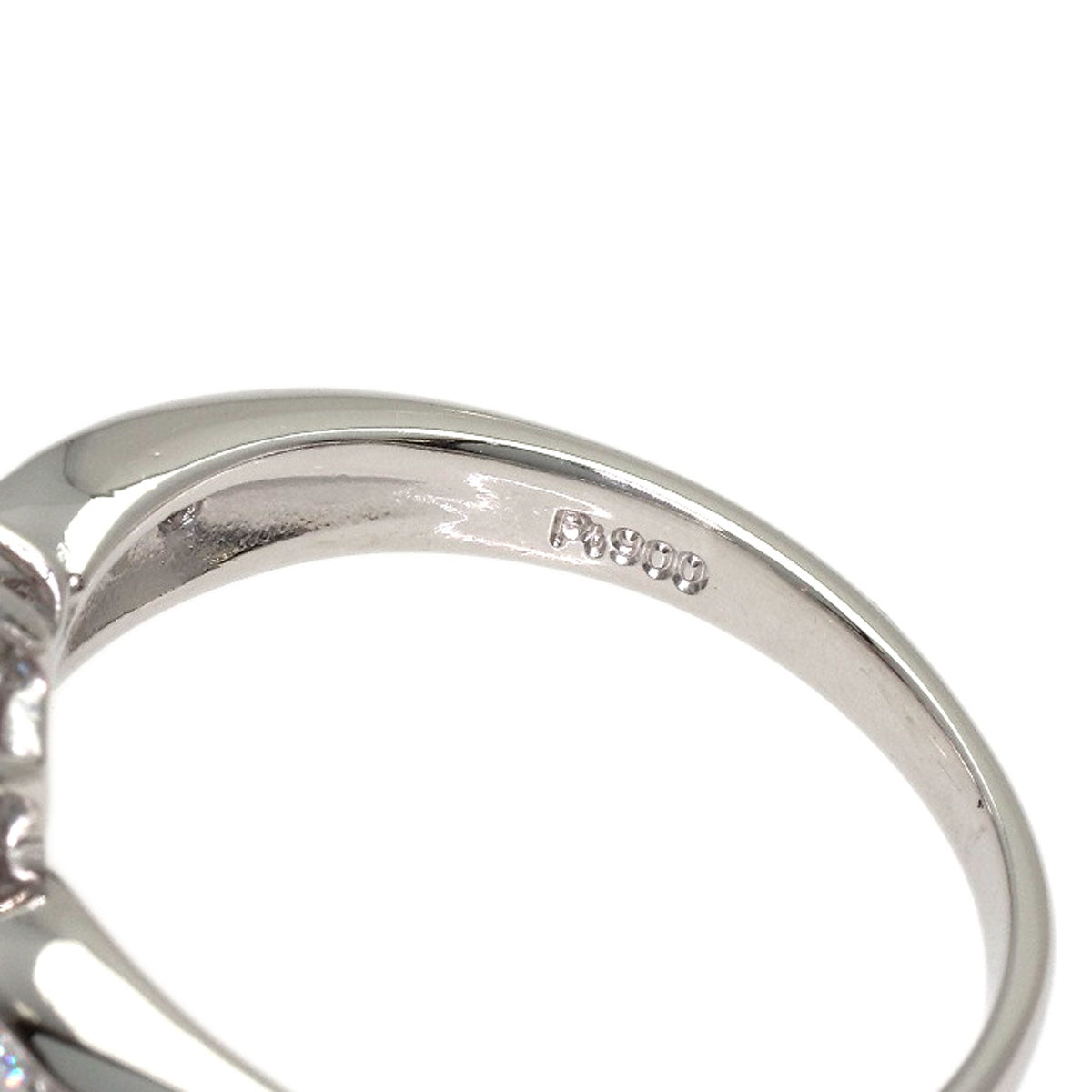 0.25ct Ruby Diamond Ring Platinum PT900 5g　Ladies
