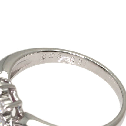 0.25ct Ruby Diamond Ring Platinum PT900 5g　Ladies