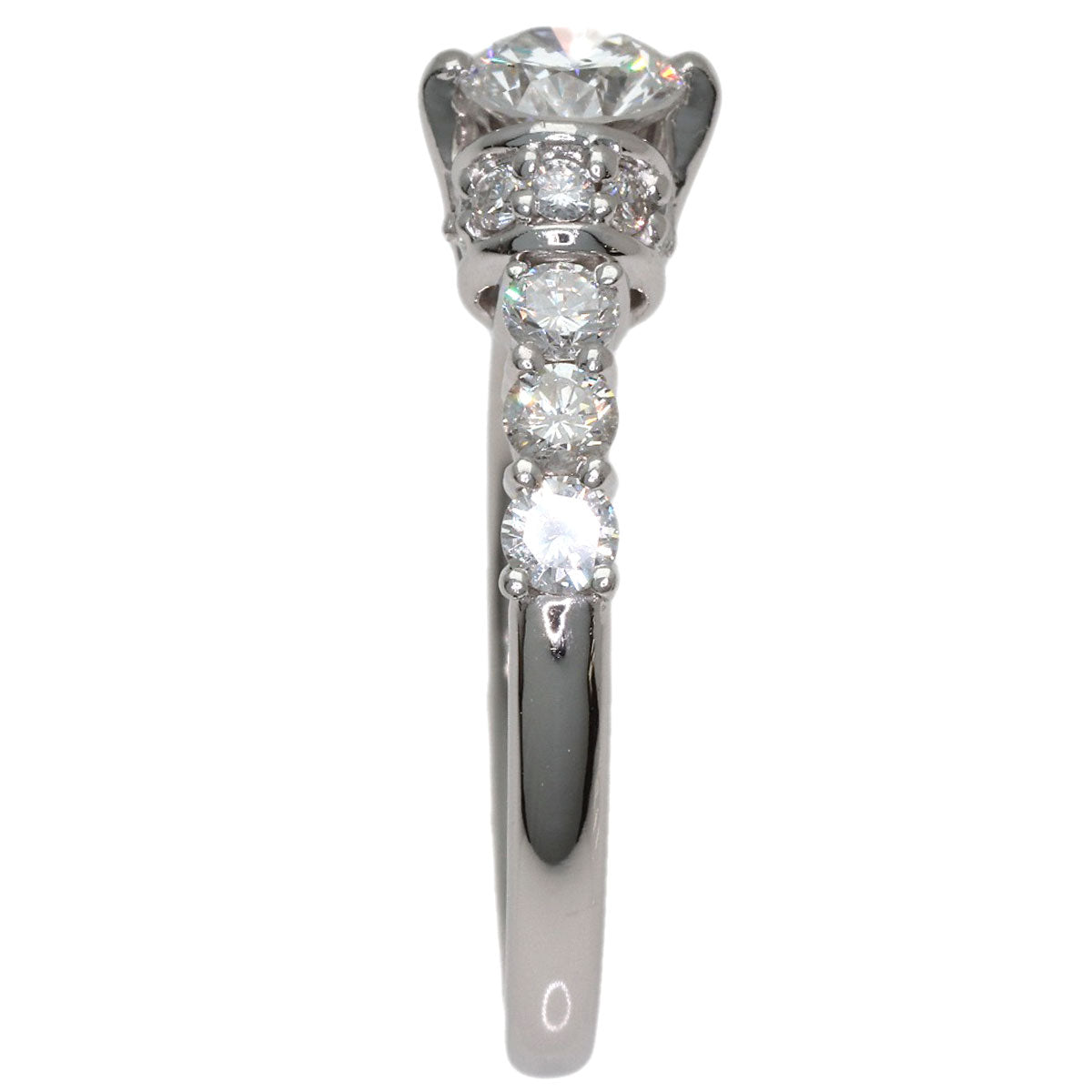 0.39ct Diamond Ring Platinum PT900 3.9g　Ladies