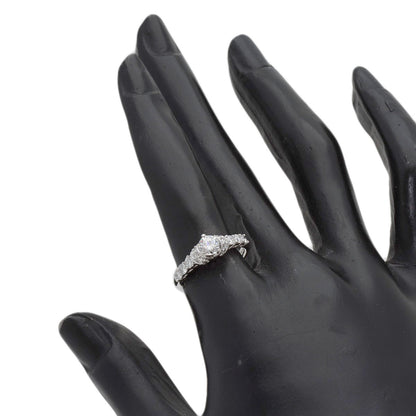 0.39ct Diamond Ring Platinum PT900 3.9g　Ladies