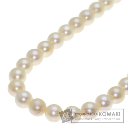 Akoya pearl Pearl Necklace Silver 27.3g　Ladies