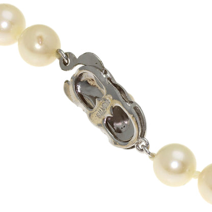 Akoya pearl Pearl Necklace Silver 27.3g　Ladies