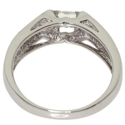 0.456ct Diamond Ring Platinum PT900 6.78g　Ladies