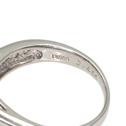 0.456ct Diamond Ring Platinum PT900 6.78g　Ladies