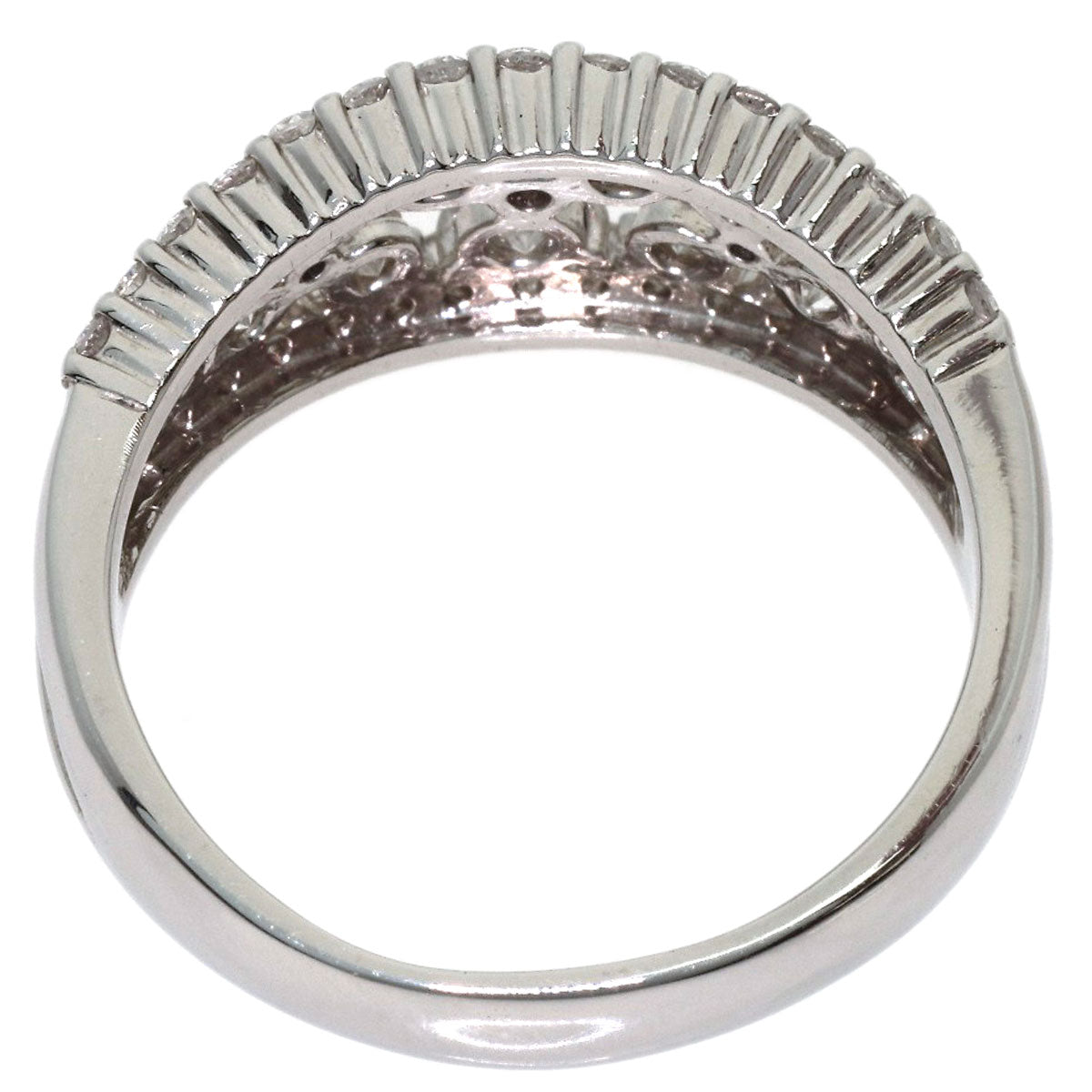 1ct Diamond Ring Platinum PT900 7.6g　Ladies