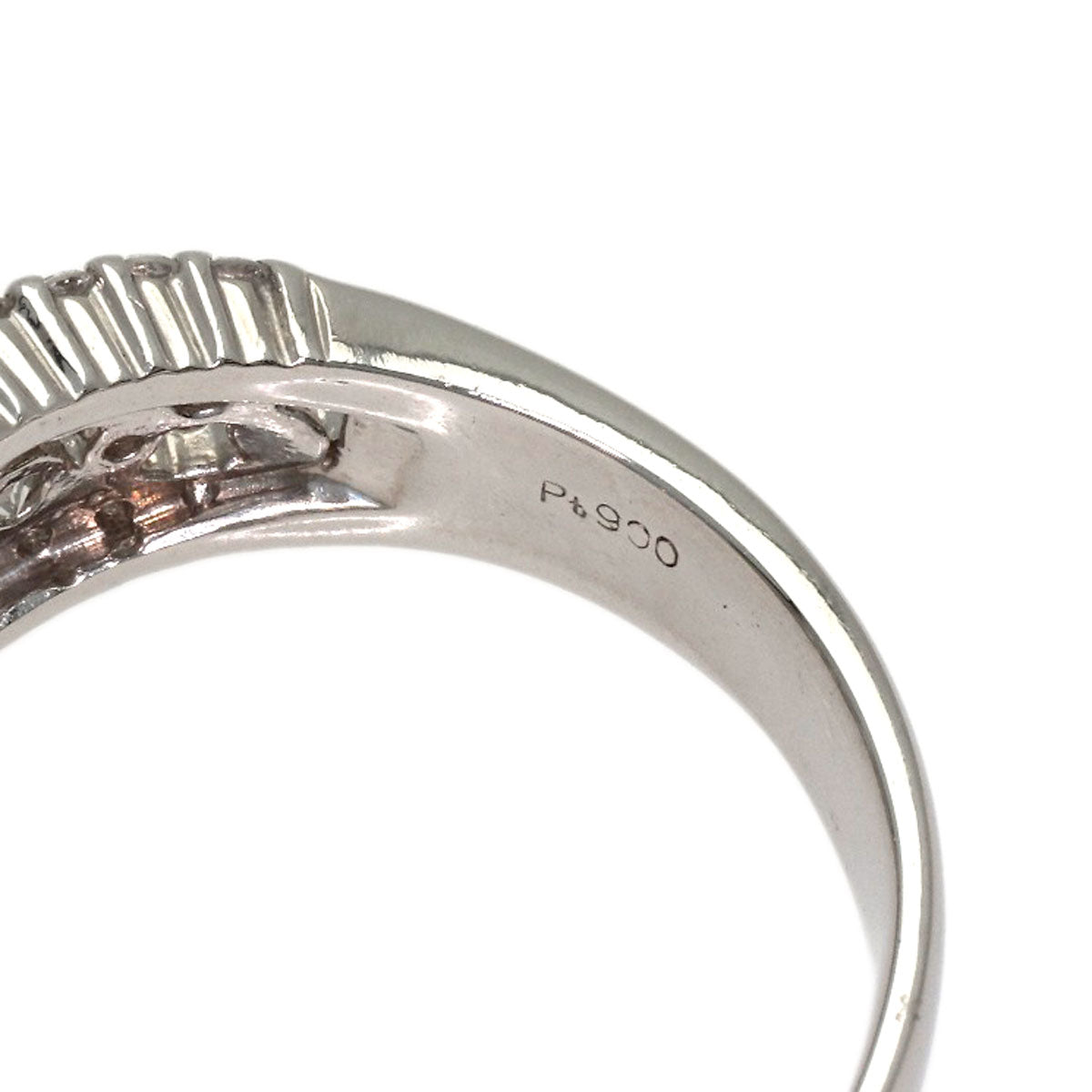 1ct Diamond Ring Platinum PT900 7.6g　Ladies