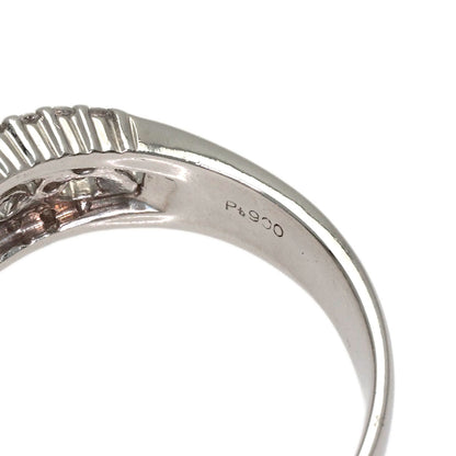 1ct Diamond Ring Platinum PT900 7.6g　Ladies