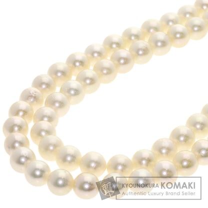Akoya Pearl Pearl 2 series Necklace Silver 63.9g　Ladies