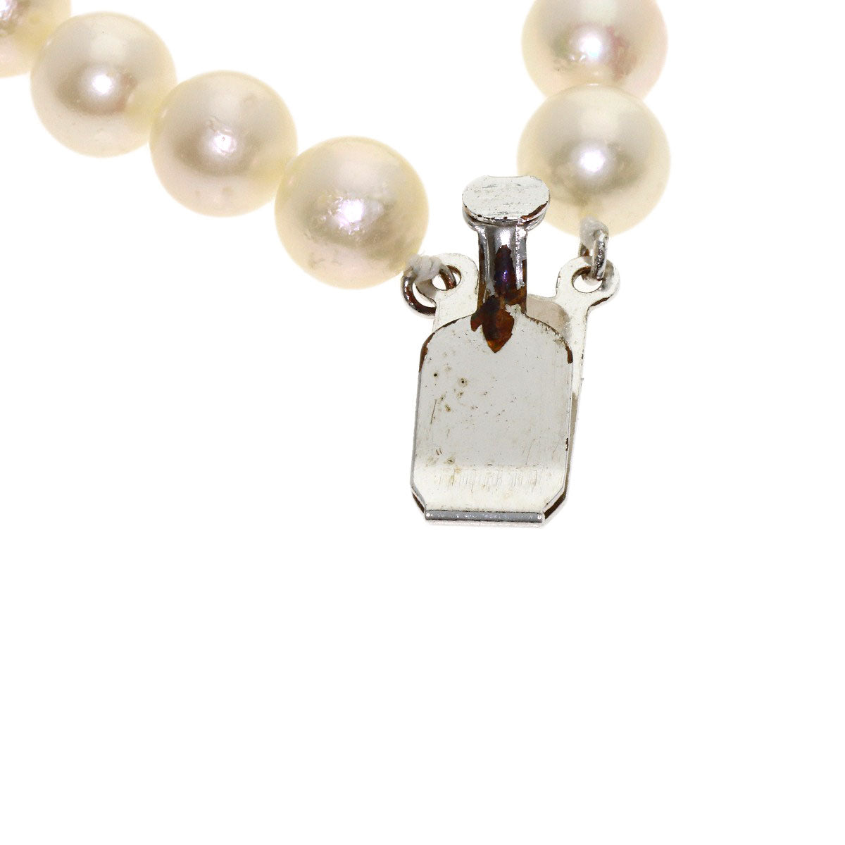 Akoya Pearl Pearl 2 series Necklace Silver 63.9g　Ladies