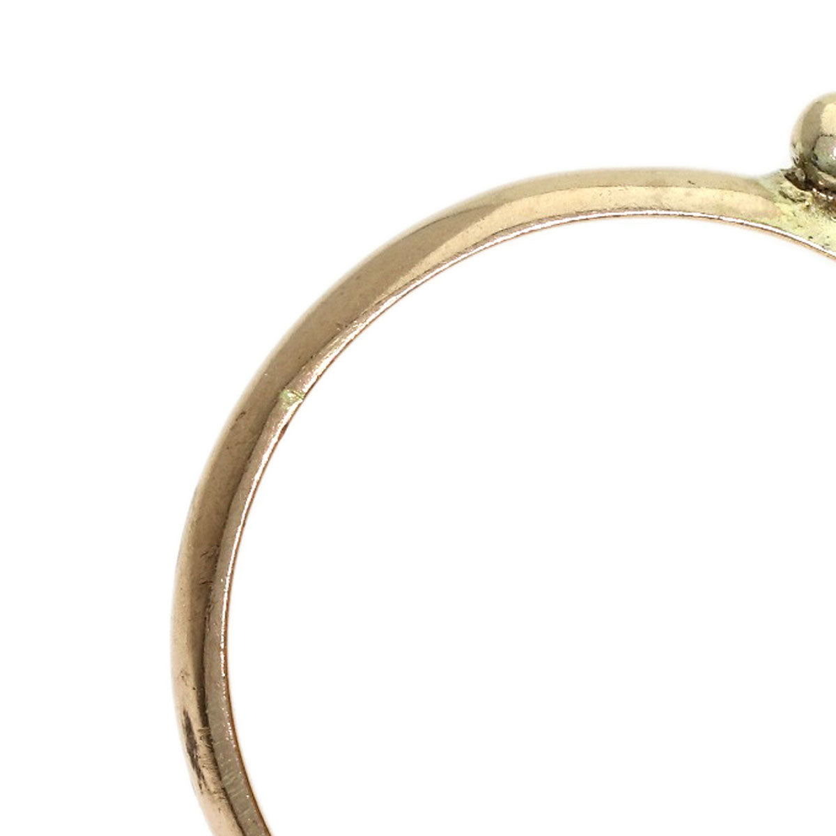 Multi-colored stone Ring 14K 4.7g　Ladies