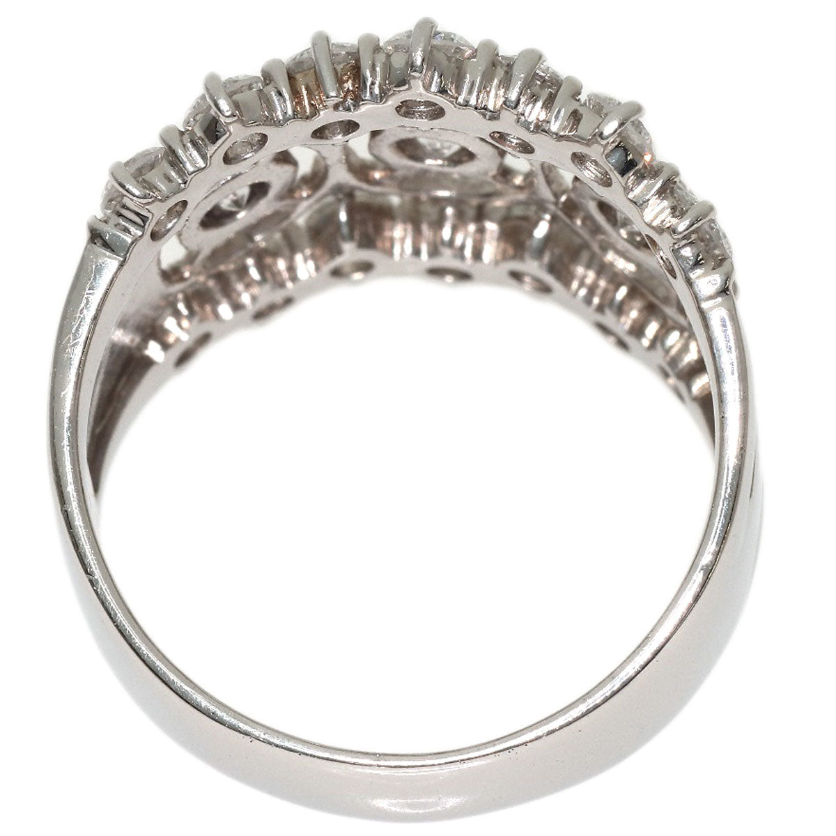 1.51ct Diamond Ring Platinum PT900 9.58g　Ladies