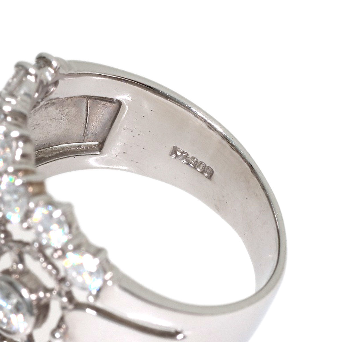 1.51ct Diamond Ring Platinum PT900 9.58g　Ladies