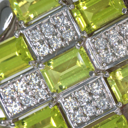 4.95ct Tourmaline Diamond Pendant top Platinum PT900 11.68g　Ladies