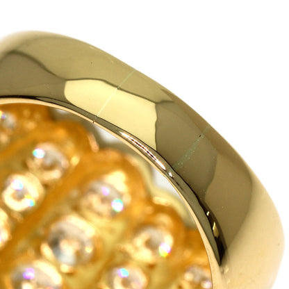 3ct Diamond Ring K18 Yellow Gold 11.33g　Ladies
