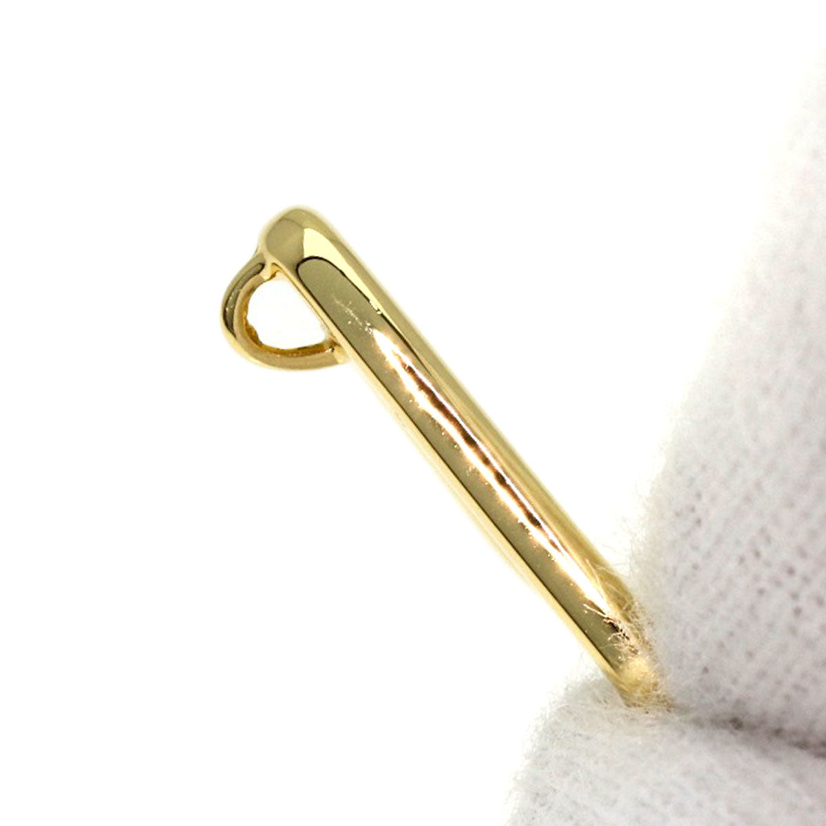 MIKIMOTO Diamond Pendant top K18 Yellow Gold Ladies [Used]