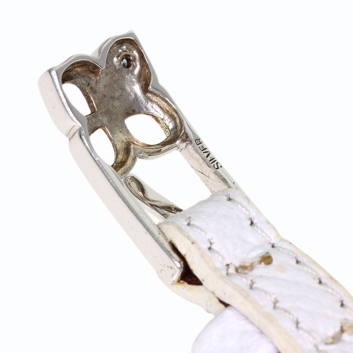 0.564ct Diamond Bracelet K18 White Gold SV 5.5g　Ladies