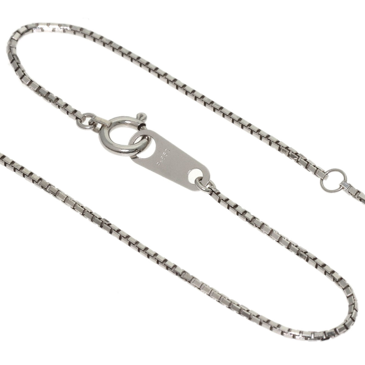 1ct Cross diamond Necklace Platinum PT850 PT900 7.1g　Ladies