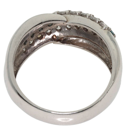 1ct Diamond Ring Platinum PT900 11.4g　Ladies