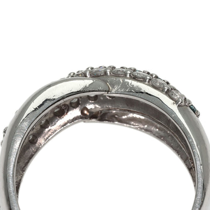 1ct Diamond Ring Platinum PT900 11.4g　Ladies