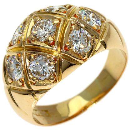 Diamond Ring K18 Yellow Gold 12.3g　Ladies
