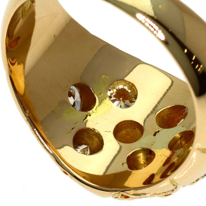 Diamond Ring K18 Yellow Gold 12.3g　Ladies
